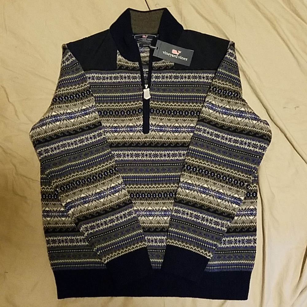 Vineyard Vines Shep Fair Isle Sweater